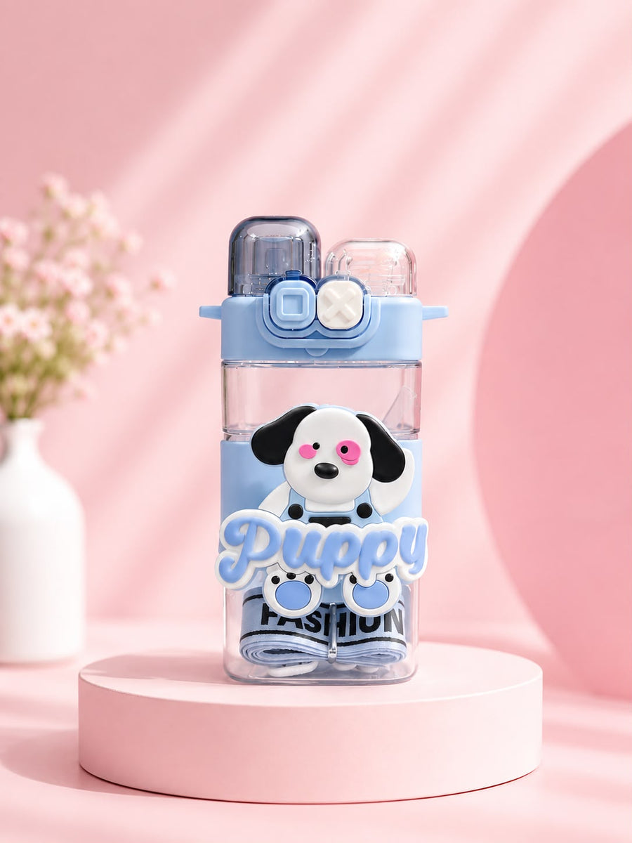 Puppy Kids Water Bottle – Sky Blue