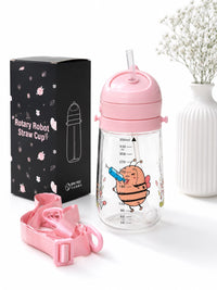 🎀 Baby Straw Water Bottle
