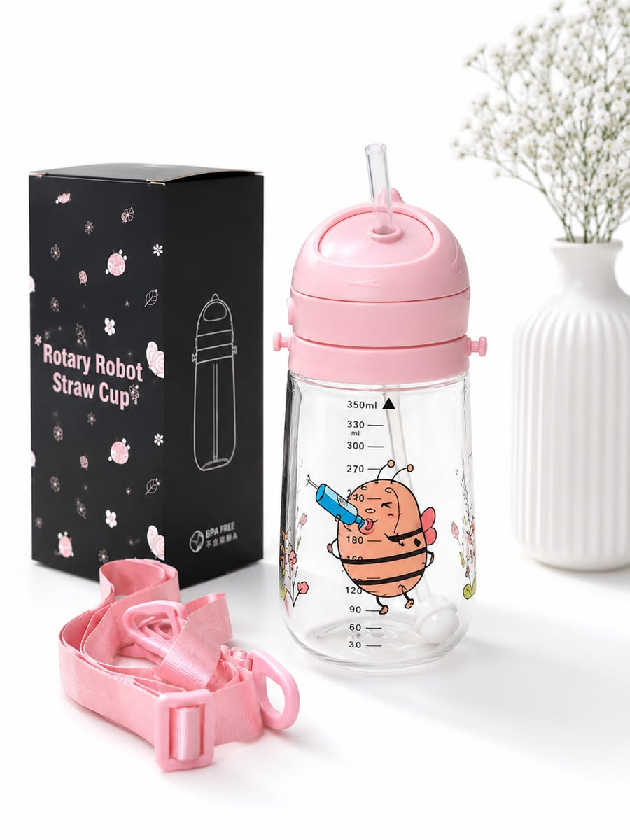 🎀 Baby Straw Water Bottle