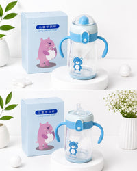Cute Blue Bear Children’s Training Cup 🩵🐻