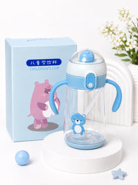 Cute Blue Bear Children’s Training Cup 🩵🐻