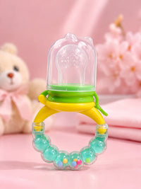 Baby Fruit Feeder & Teether – Pink Edition 🍓