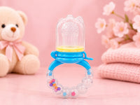 Baby Fruit Feeder & Teether – Pink Edition 🍓